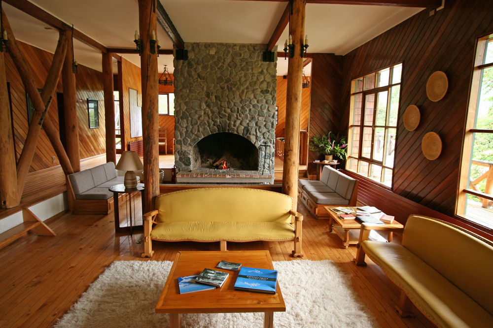 Mitico Puelo Lodge Las Gualas Buitenkant foto