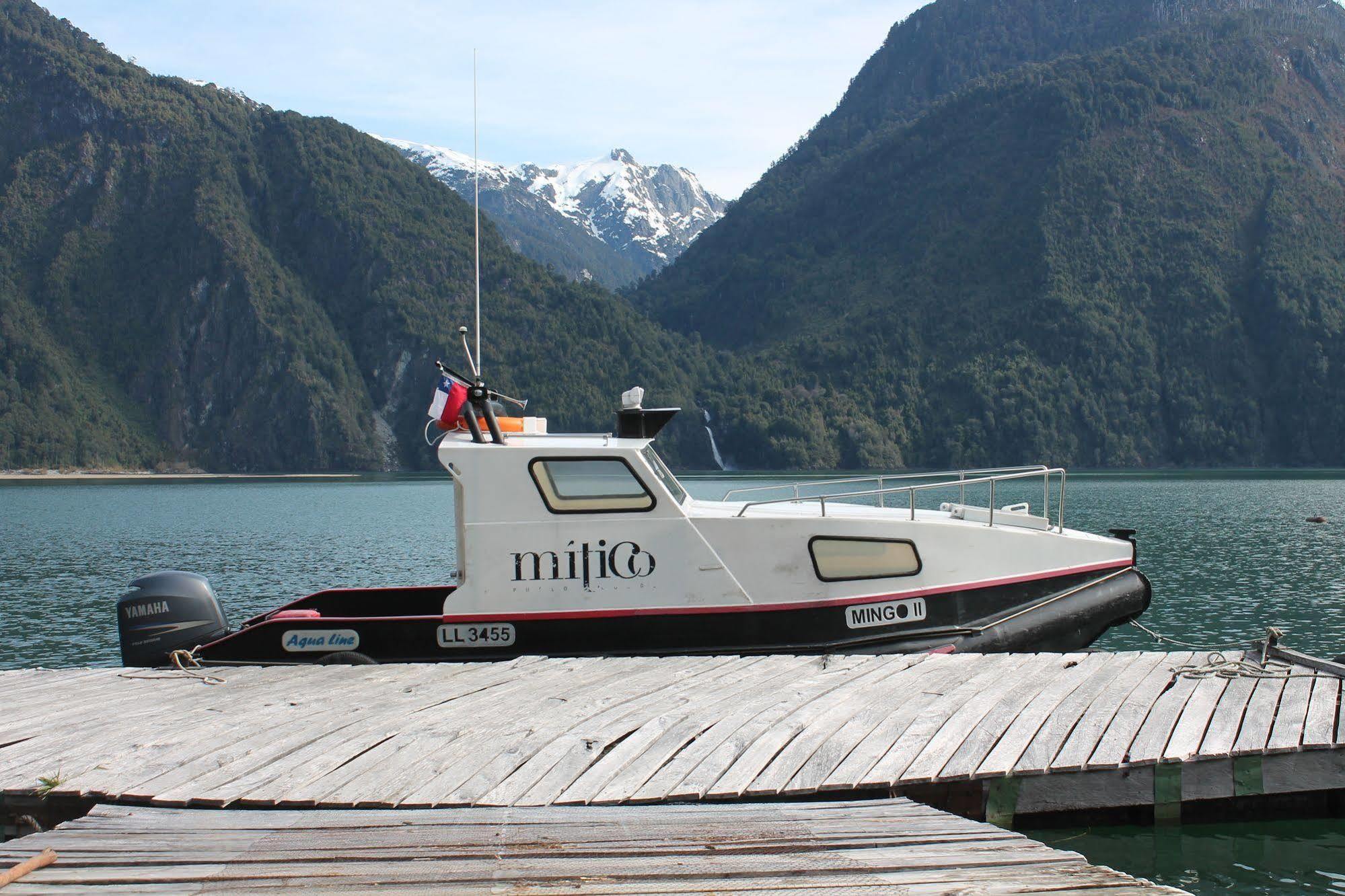 Mitico Puelo Lodge Las Gualas Buitenkant foto